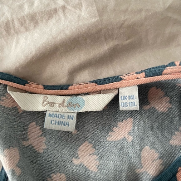 Boden leaf dress. Size 10 (fits more like an 8) - Picture 2 of 2